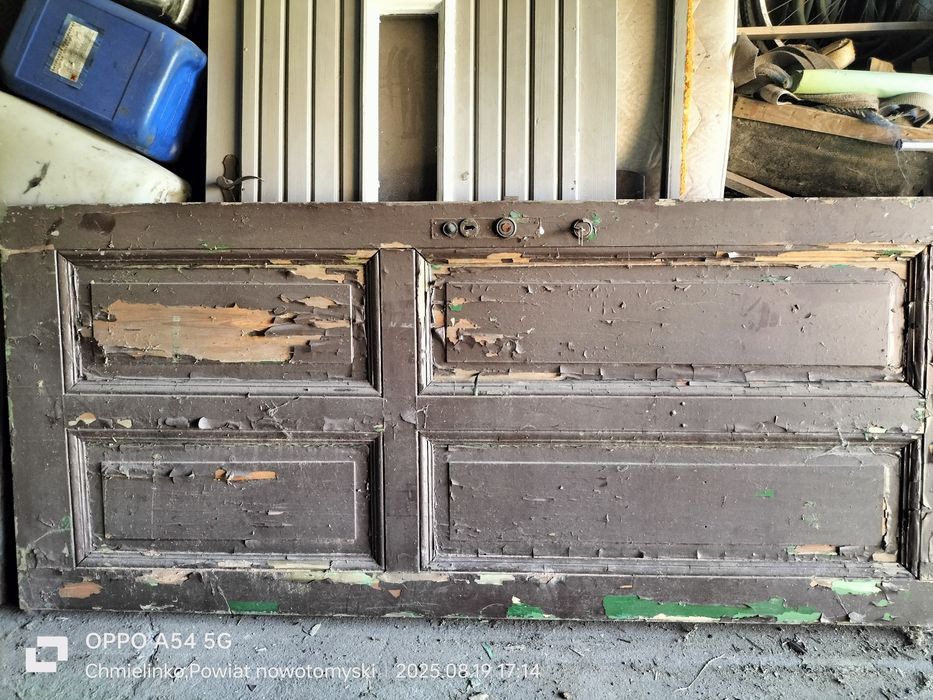 Drzwi drewniane do renowacji