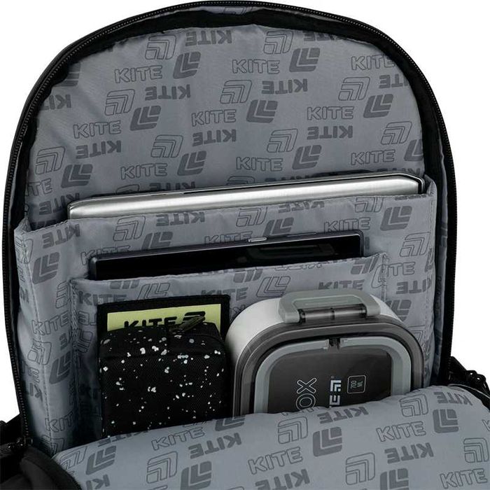 Рюкзак Kite Education teens 2721L Grey Black Pink