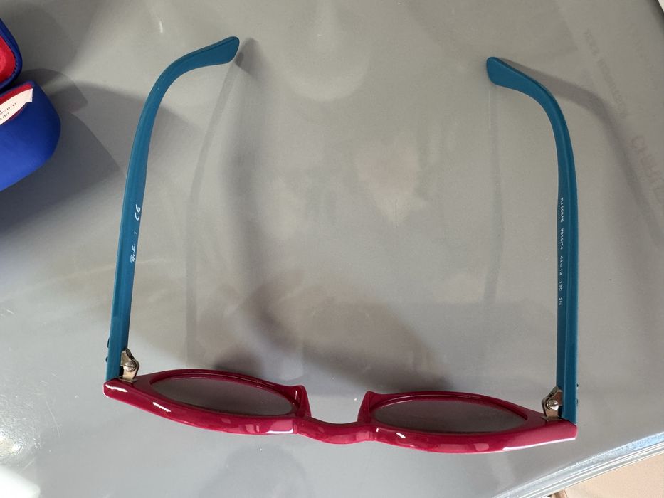 Okulary Ray-Ban RJ9064S 7019/14 dla dziecka – niemal nowe!