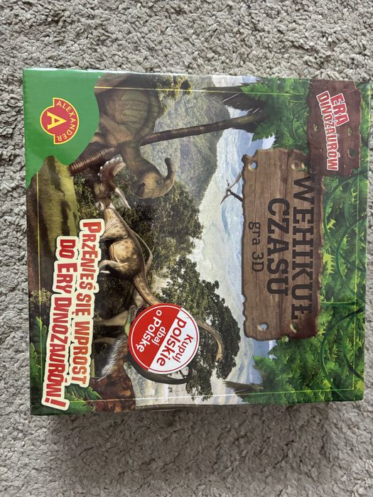 Wehikuł czasu gra 3 D gra dinozaury NOWA