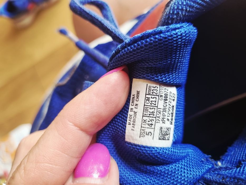 Siatkówka Reebok sprinter 36.5 buty sneakersy . Wkladka 23,5cm buty na wf, siatk