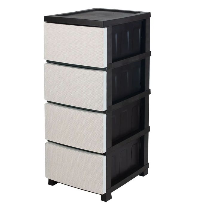 Комод пластиковий ротанг Пластиковый комод меблі для дому