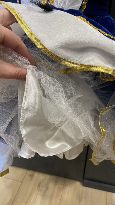 Синє плаття. Карнавальне плаття принцеси,6-8 р. Зріст 115-130см