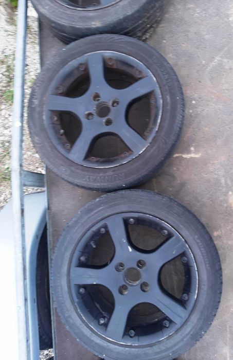 Jantes 15" 4*100 com pneus