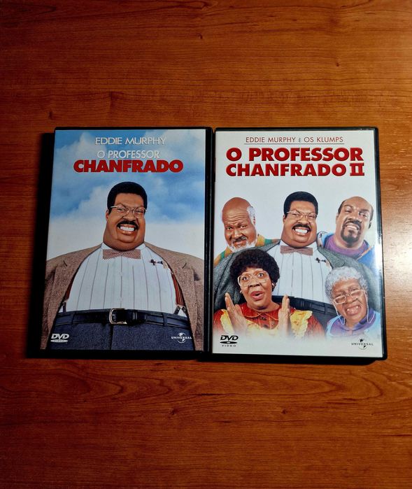 O PROFESSOR CHANFRADO 1 e 2 (Eddie Murphy/Dave Chappelle/Janet Jackson