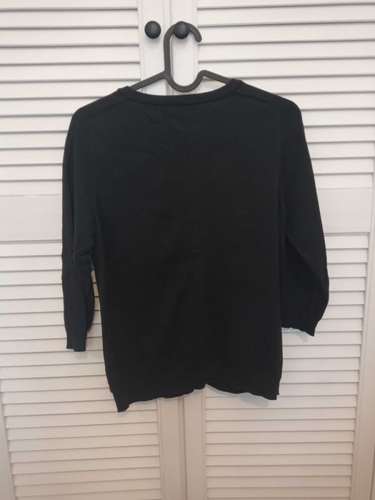 Czarny sweterek (100% bawełna)