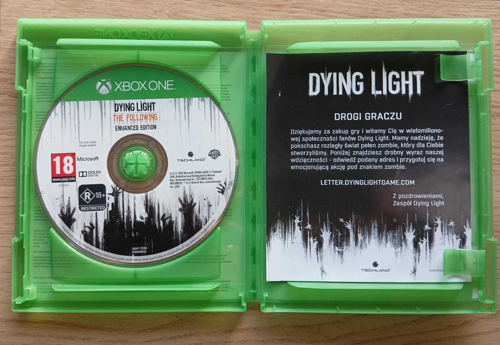 Dying Light The Following Edycja Rozszerzona na XBox One XBox Series X