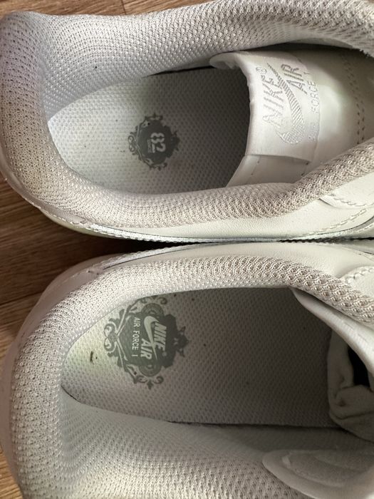 Белые Nike Air Force 1