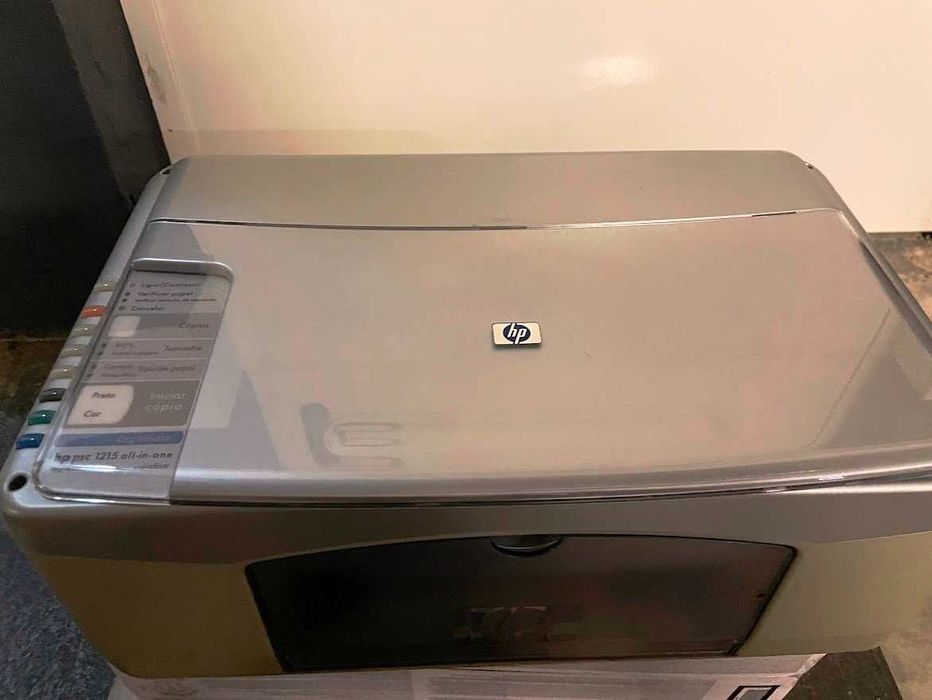 Impressora HP PSC 1215 All in One Digitaliza mas não imprime