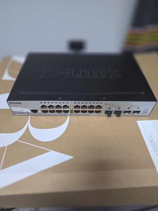 D-Link - Switch Ethernet 20-Port Gigabit