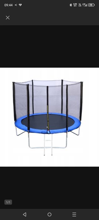 Trampolina ogrodowa 312 cm - 10FT z siatką