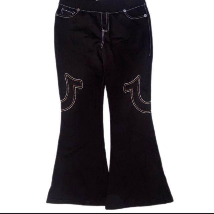 Штани True religion flared jeans drip opium archive slim