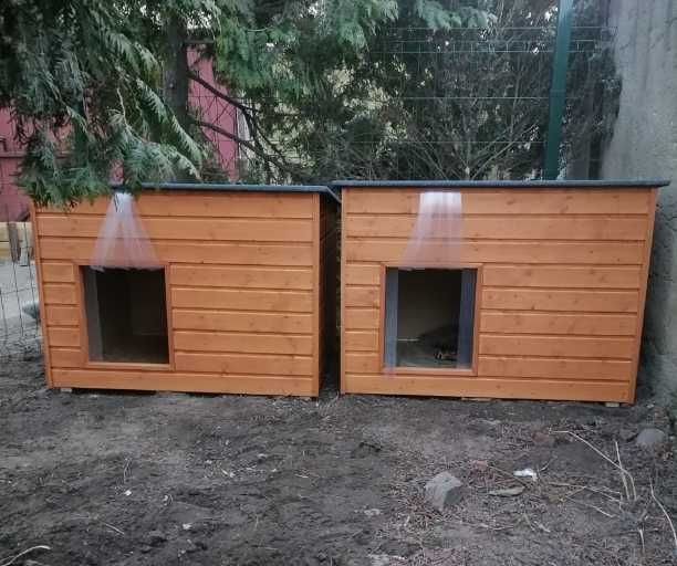 Duża Buda dla Psa 96x66x67cm Chroni przed Słońcem!!!  Otwierany Dach - Wysyłka Gratis!!!