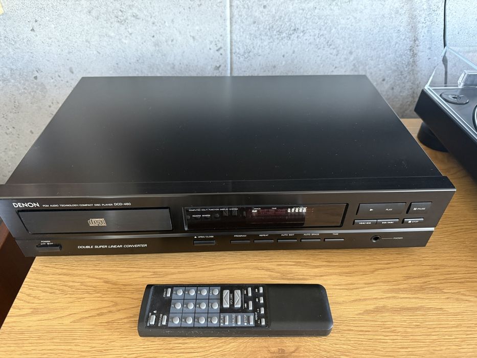DENON DCD-460 czarny - odtwarzacz CD z pilotem