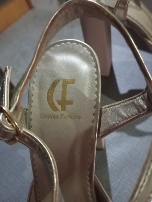 Sandálias Cristina Ferreira originais(Última oportunidade)