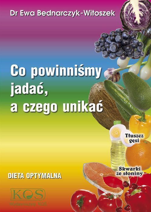Co Powinniśmy Jadać A Czego Unikać Bednarczyk-Witoszek Ewa