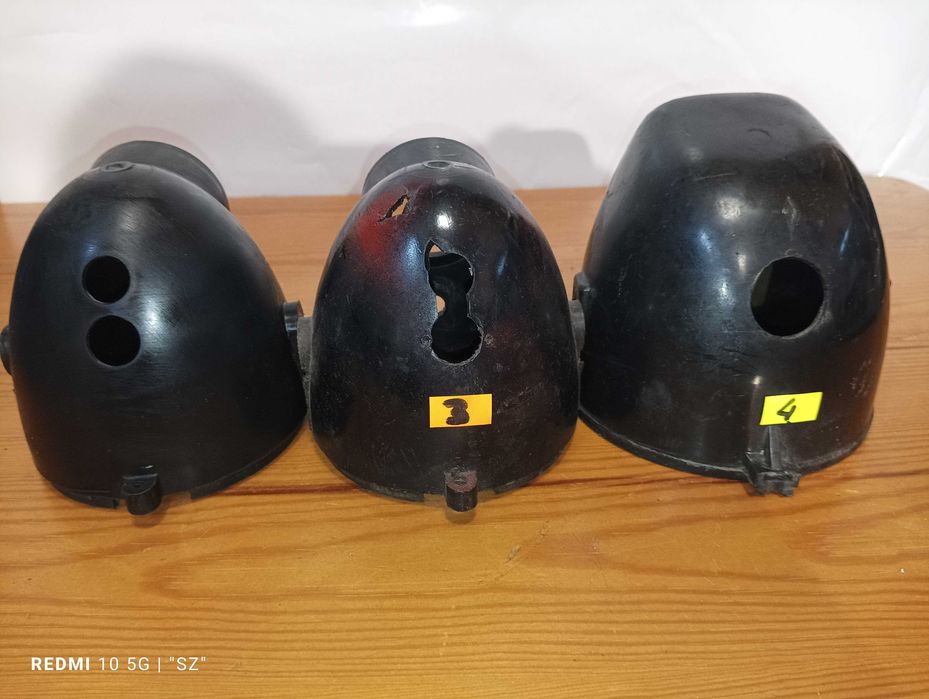 Romet - Komar - Kadet - Ogar - Jawa 50 - lampy przód - skorupy.