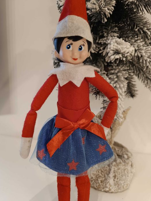 psotny elf on the shelf ubranko spódnica