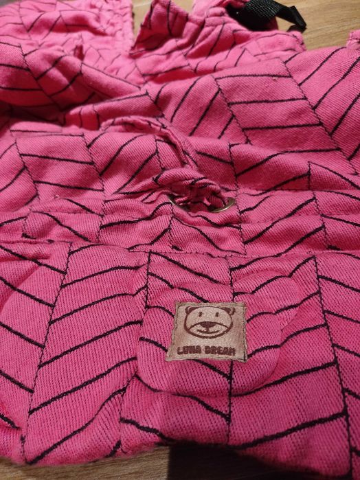 Nosidełko regulowane Grow Up Wrap pink Luna  Dream