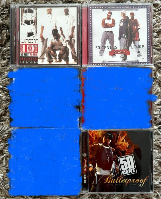 Ліцензійні CD диски 50 cent, G-Unit - hip hop (2002-2006)