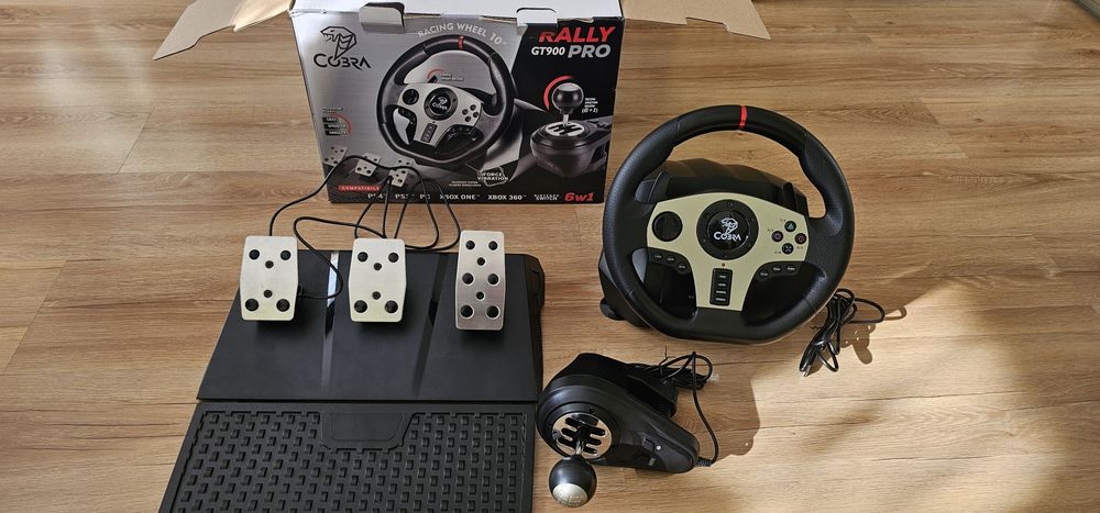 Kierownica do gier KOBRA GT900 RALLY PRO