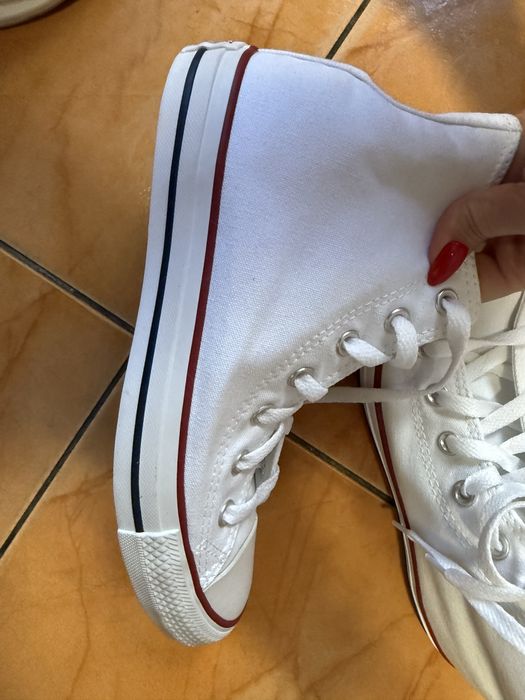 Converse кеди Конверси білі, Розмір 39р НОВІ