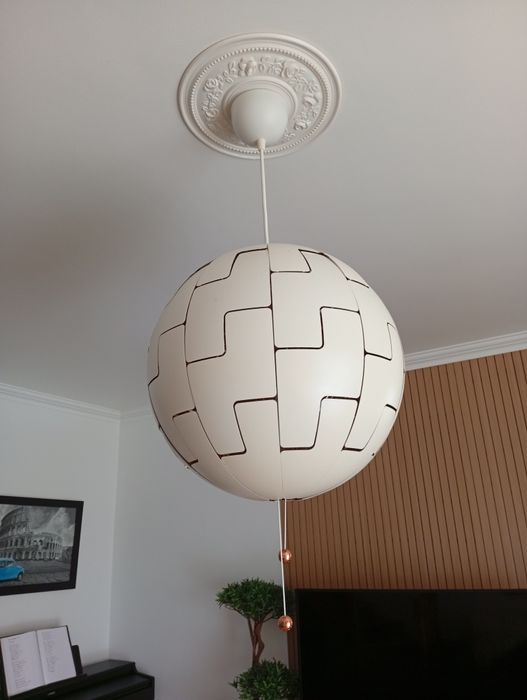 Candeeiro Esférico de Teto - 52cm