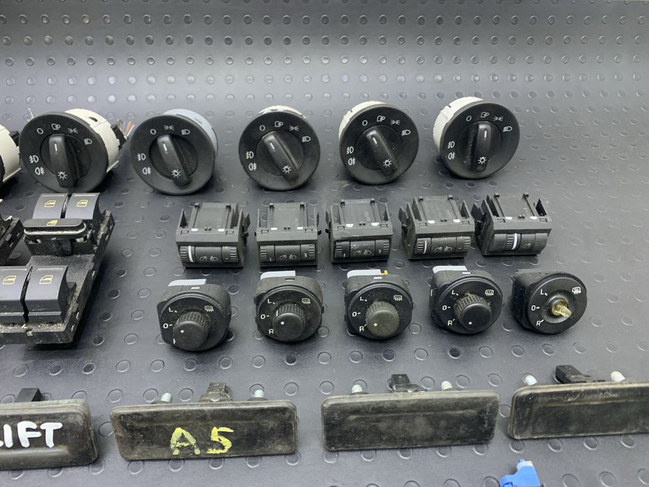 Кнопки Skoda Octavia A5 шкода а5 заглушка ручка кнопка регулювання