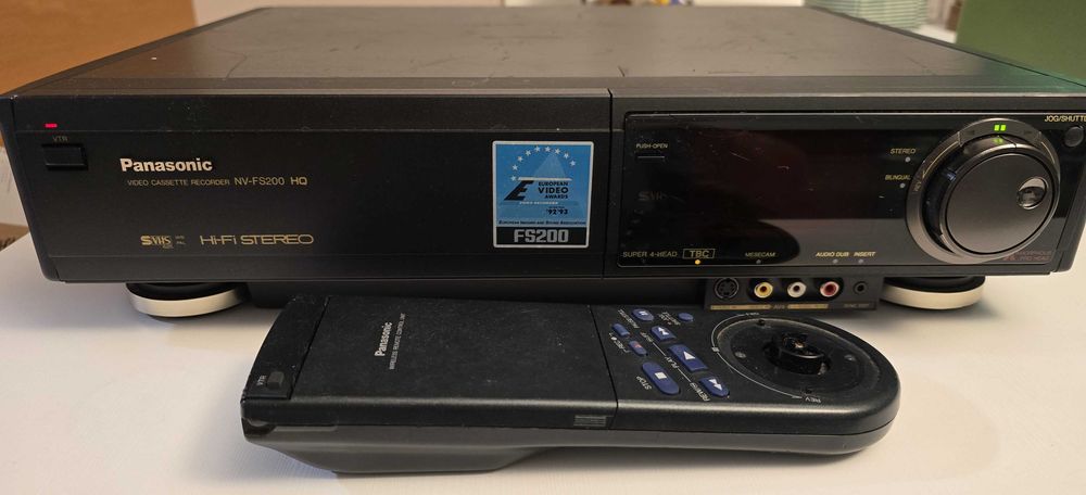 Panasonic NV-FS200 HQ PAL S-VHS HiFi Stereo TBC
