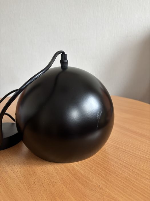 Lampa wisząca czarna