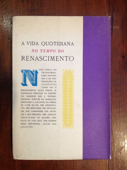 Abel Lefranc - A vida quotidiana no tempo do Renascimento
