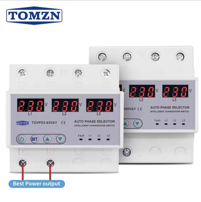 Реле вибору фаз 63а