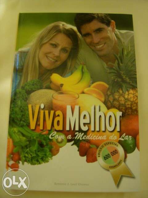 Livro viva melhor com a medicina do lar (novo)