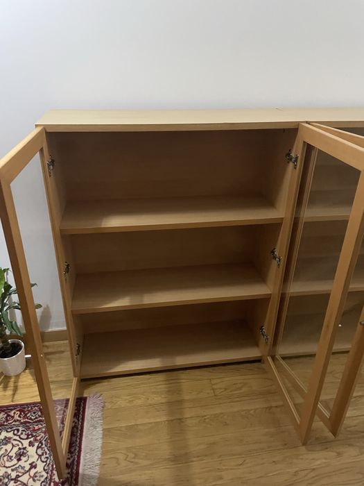 Vitrines sala Faia / Modulos prateleiras Habitat