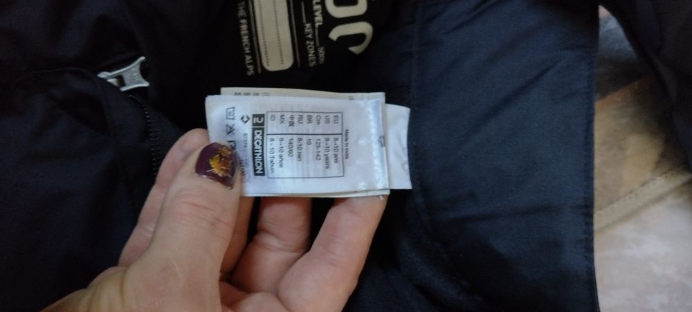 Spodnie narciarskie10lat +buty33