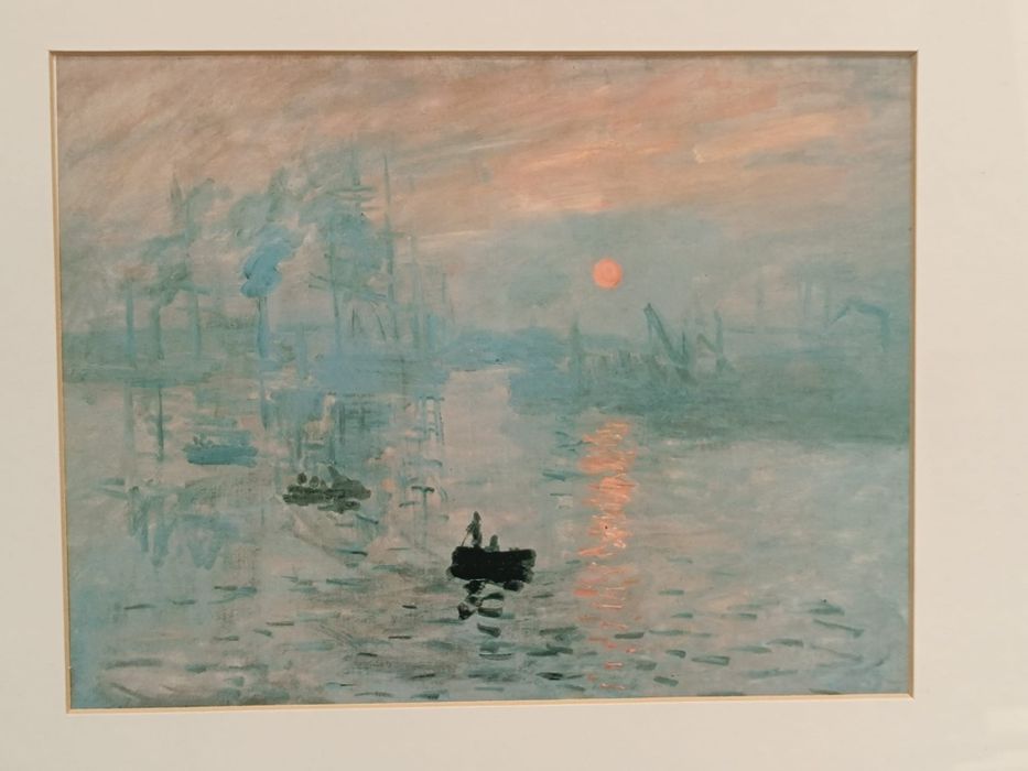 Zestaw 2 grafik Claude Monet – „Impresja, wschód słońca” i „Kobiety w