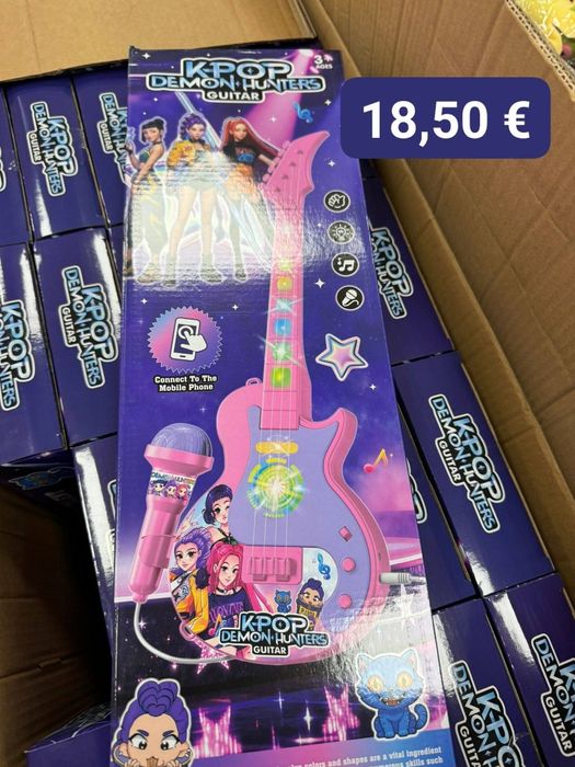 Guitarra das Guerreiras do K-Pop