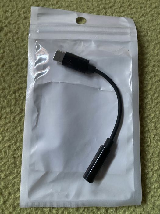 Cabo conversor usbc para jack 3.5mm