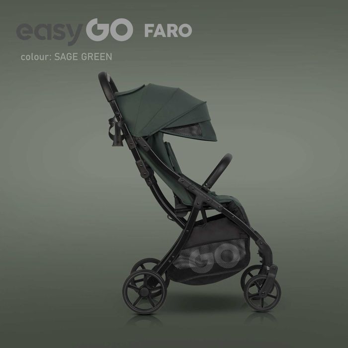 Easy Go Faro mega lekki wózek spacerowy składany na raz SKLEP NW
