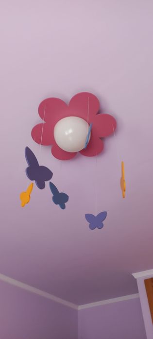 Pack 2 candeeiros quarto menina