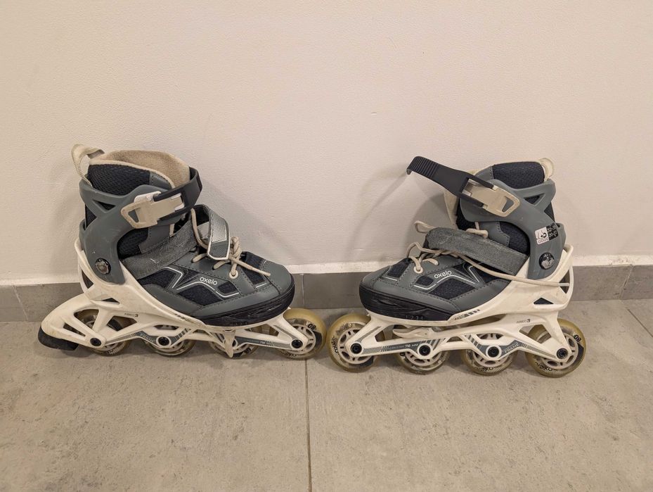 Rolki regulowane Oxelo – idealne do nauki (rozmiar 32-35)