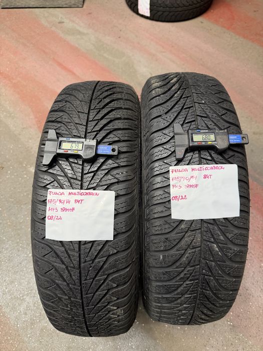 2x 175/70R14 84T FULDA MULTICONTROL opony wielosezonowe M+S 3PMSF