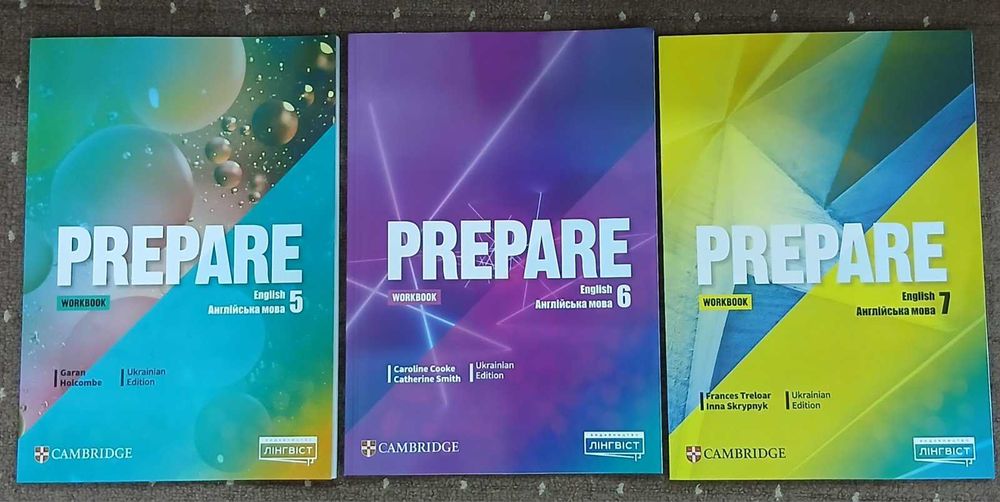 Зошит з англійської мови PREPARE Workbook 5, 6, 7 клас