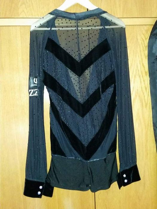 Camisa Danças de Salão Latinas ZZ Dance Couture