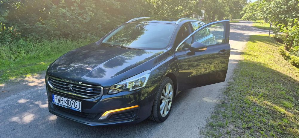 Peugeot 508 Ładny zadbany, Navi, Alu 18", niski przebieg, Zapraszam