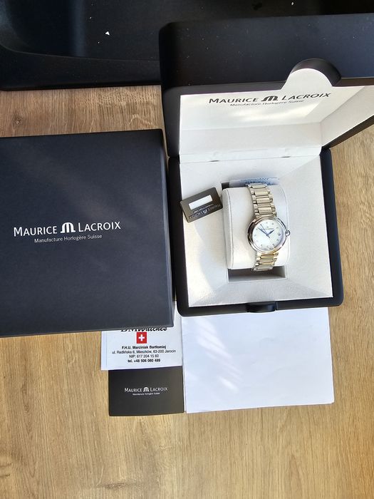 Maurice Lacroix Fiaba FA1004 z diamentami