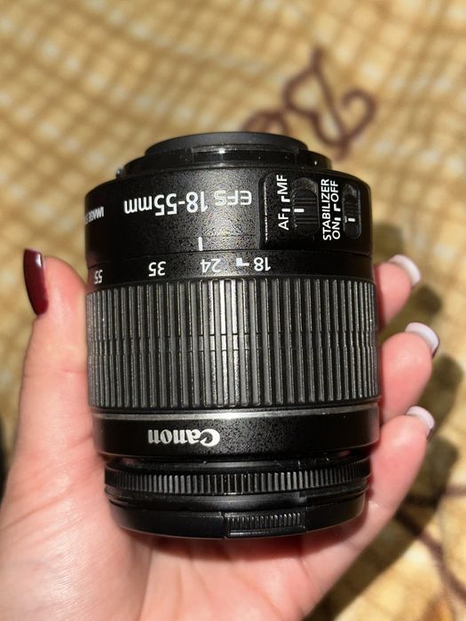 Продам об’єктив б/у Canon EF 18-55