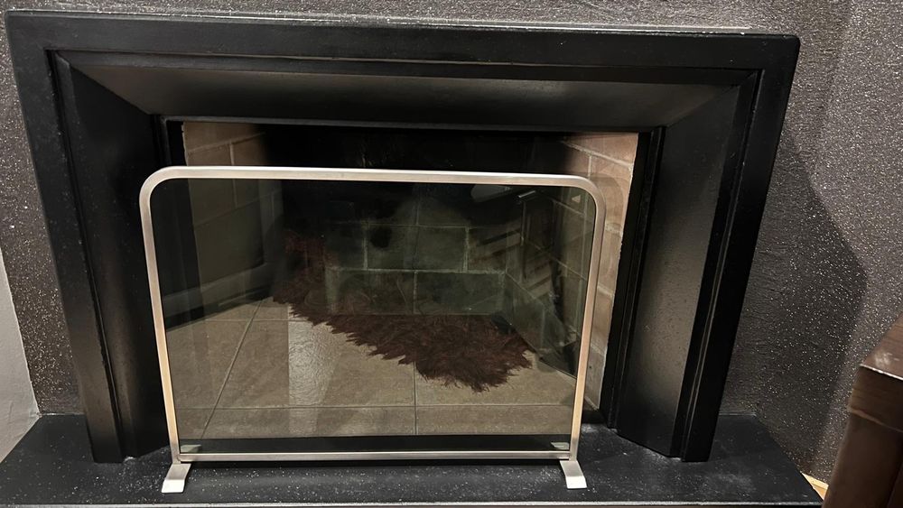 Resguardo lareira inox