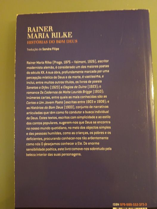Histórias do Bom Deus	Geschichten Vom Lieben Gott	Rainer Maria Rilke*