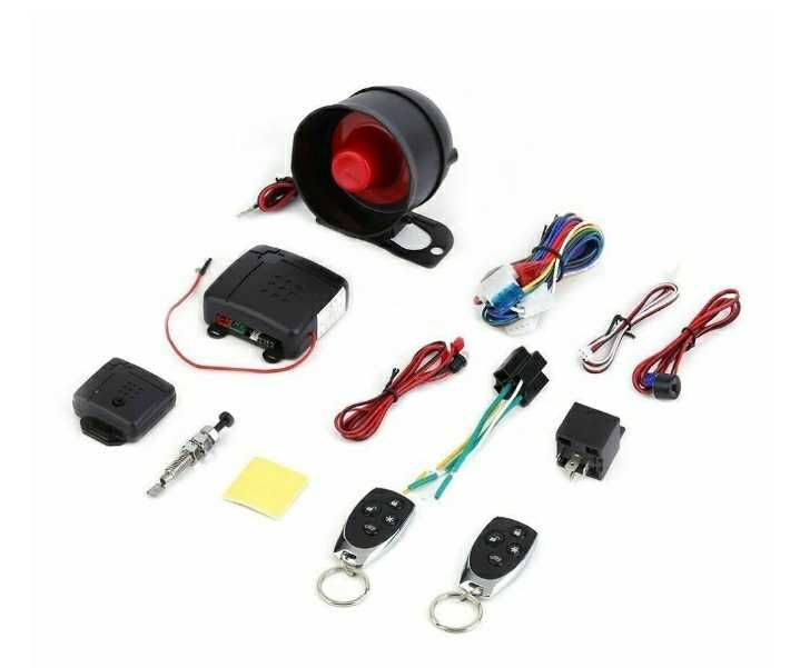 Alarme para Automóveis 2 Comandos Universal Kit's Completos NOVOS